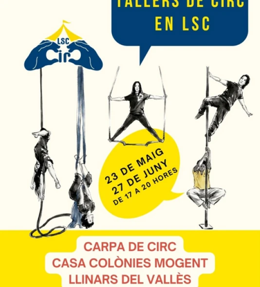Reprenem els tallers de circ en llengua de signes catalana.
